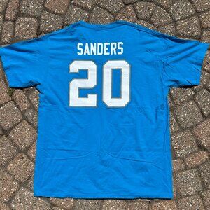 Fanatics Barry Sanders Detroit Lions NFL Football T Shirt Sz 2XL